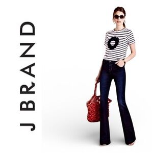 J Brand Low-Rise Bootcut Jeans